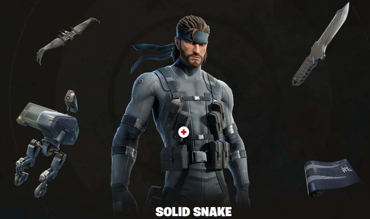 Solid Snake Fortnite wallpaper