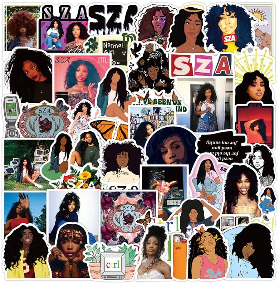 SZA Collage Wallpapers Wallpaper Cave