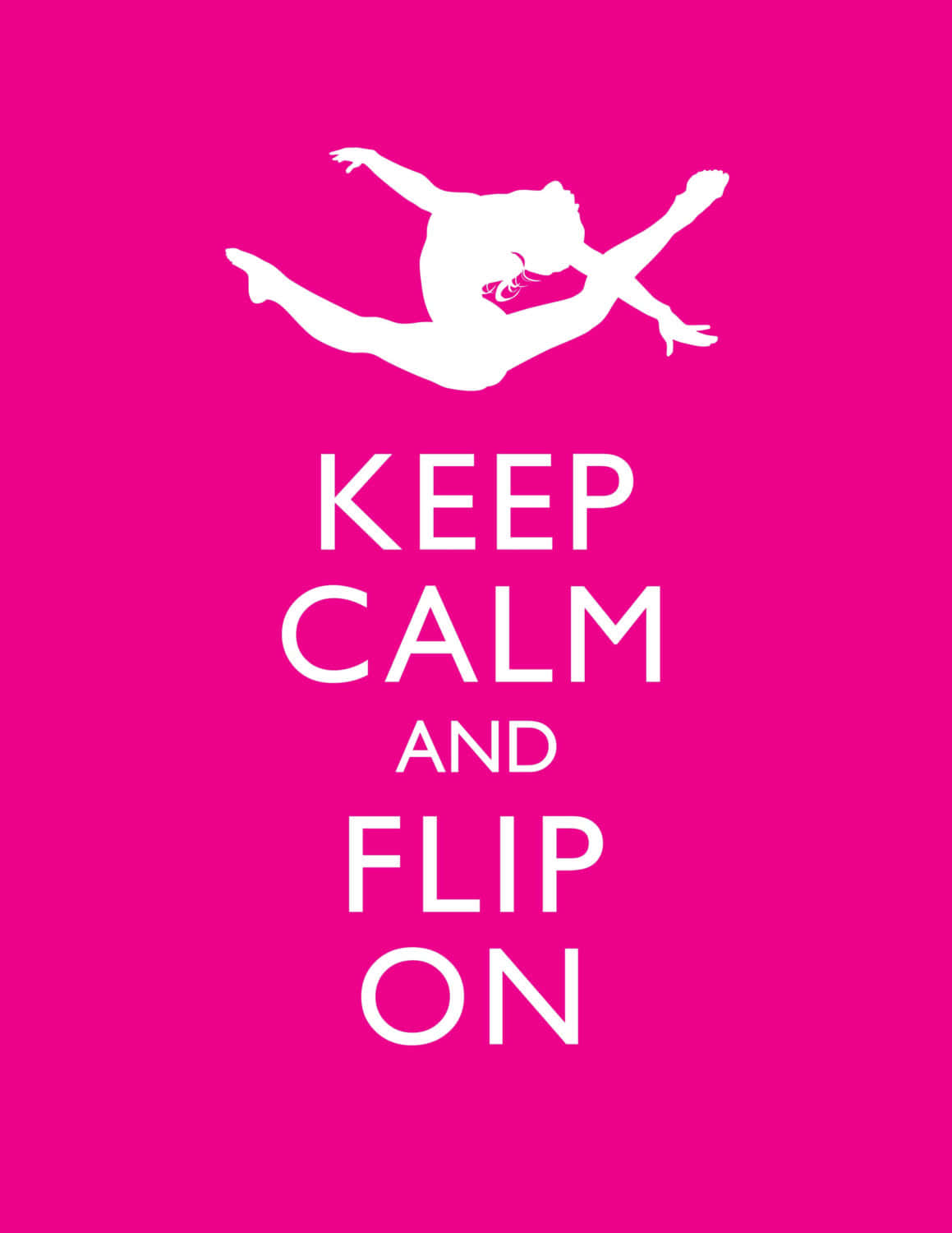 Download Keep Calm Cute Gymnastics