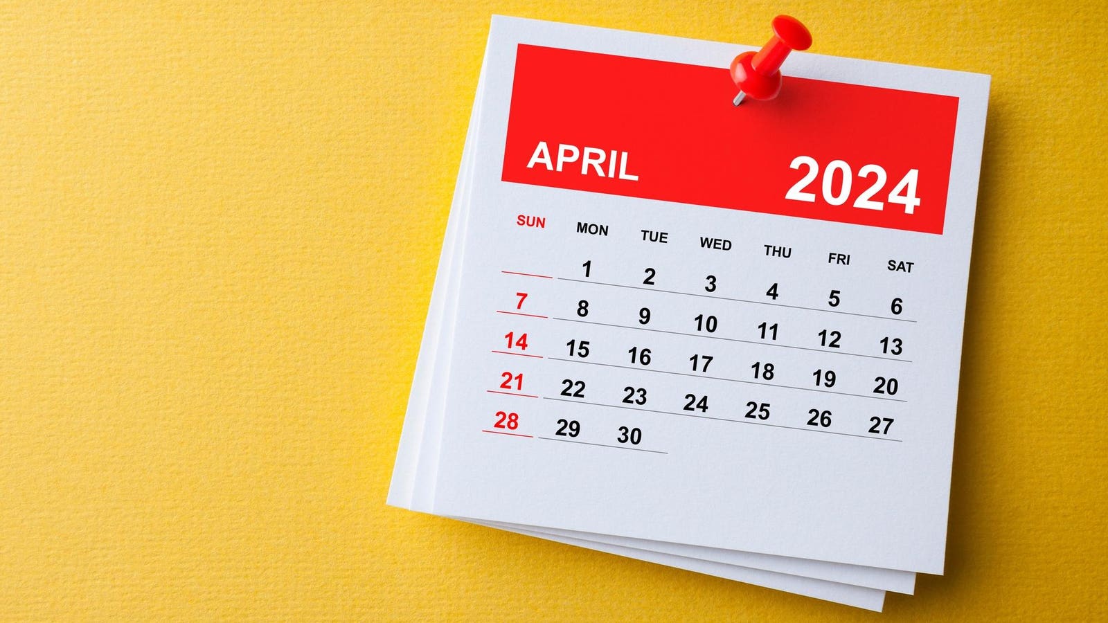 Vacation Days In April 2024