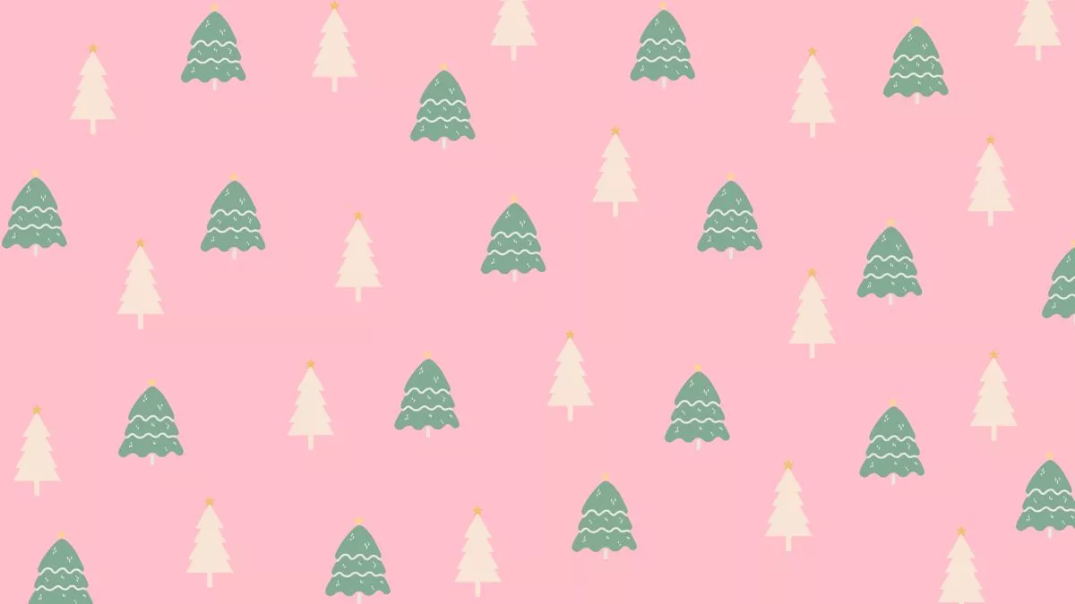 Pink Christmas Macbook Wallpapers Wallpaper Cave