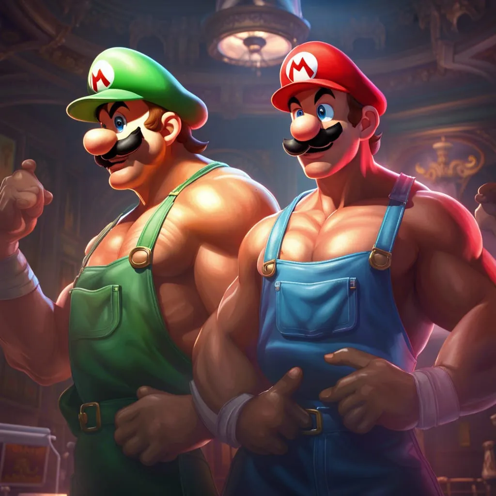 Gay Mario Wallpapers Wallpaper Cave