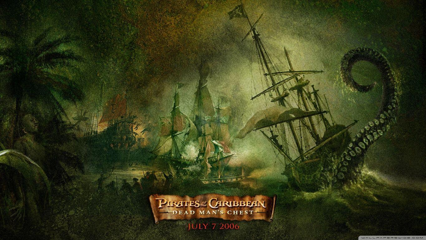 Dead Man&;s Chest Pirates Of The Caribbean HD desktop wallpaper