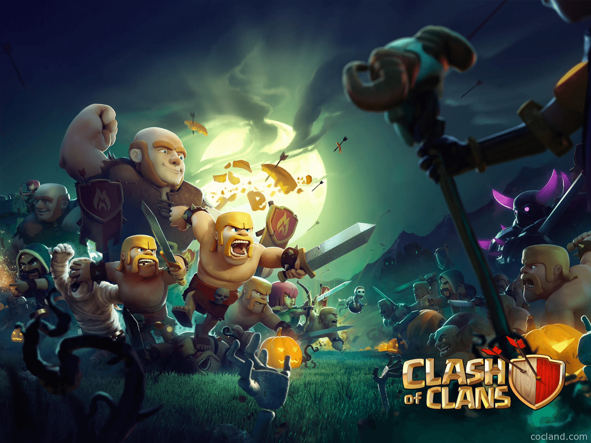 Clash Of Clans Wallpapers - Wallpaper Cave