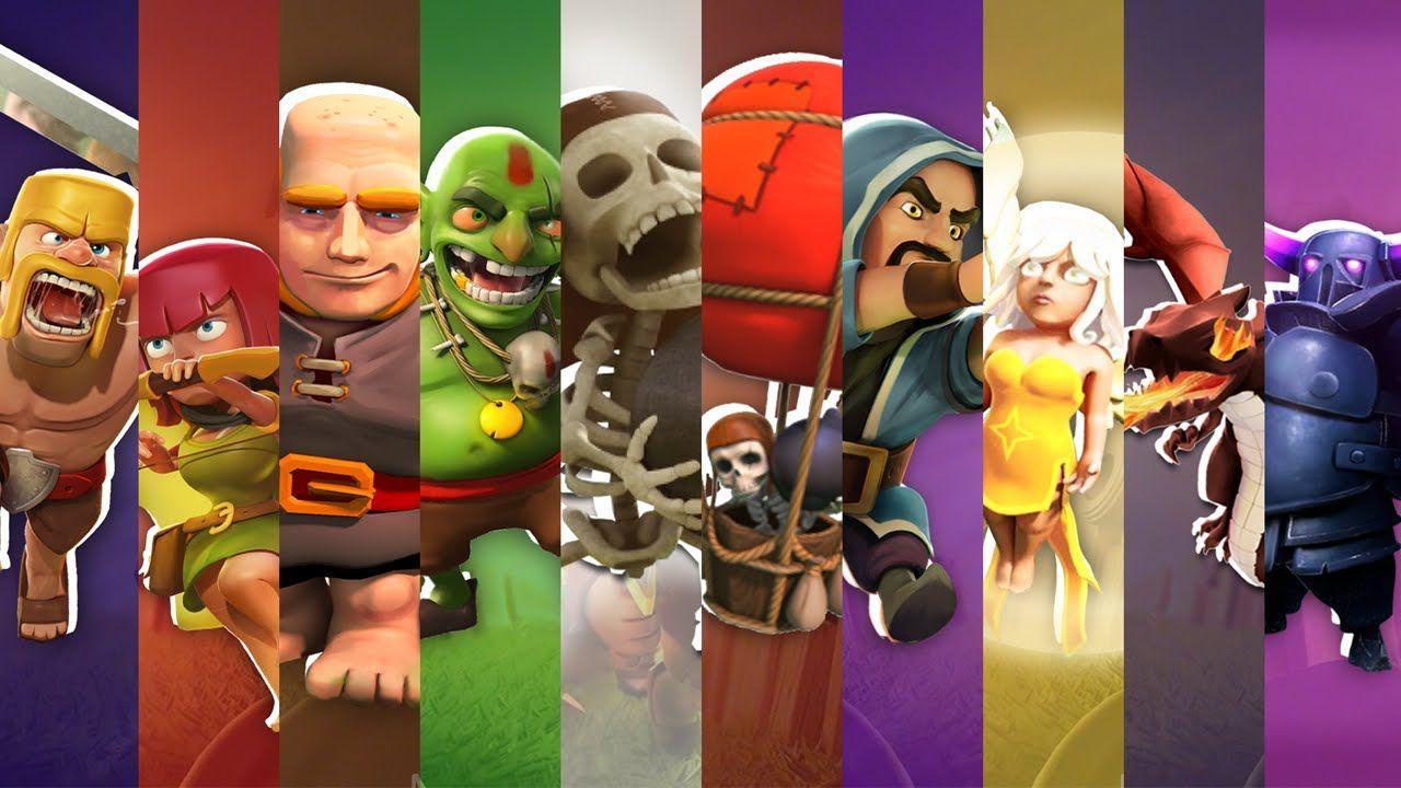 Clash of Clans Art - CHARACTER PACK Wallpaper HD