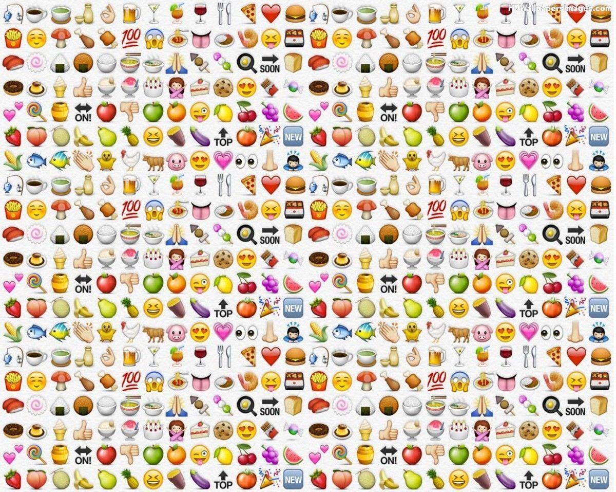 Emoji Desktop, food wallpaper HD