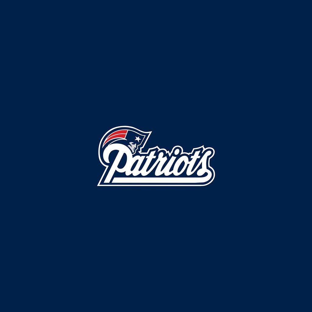 iPad Wallpaper with the New England Patriots Team Logos
