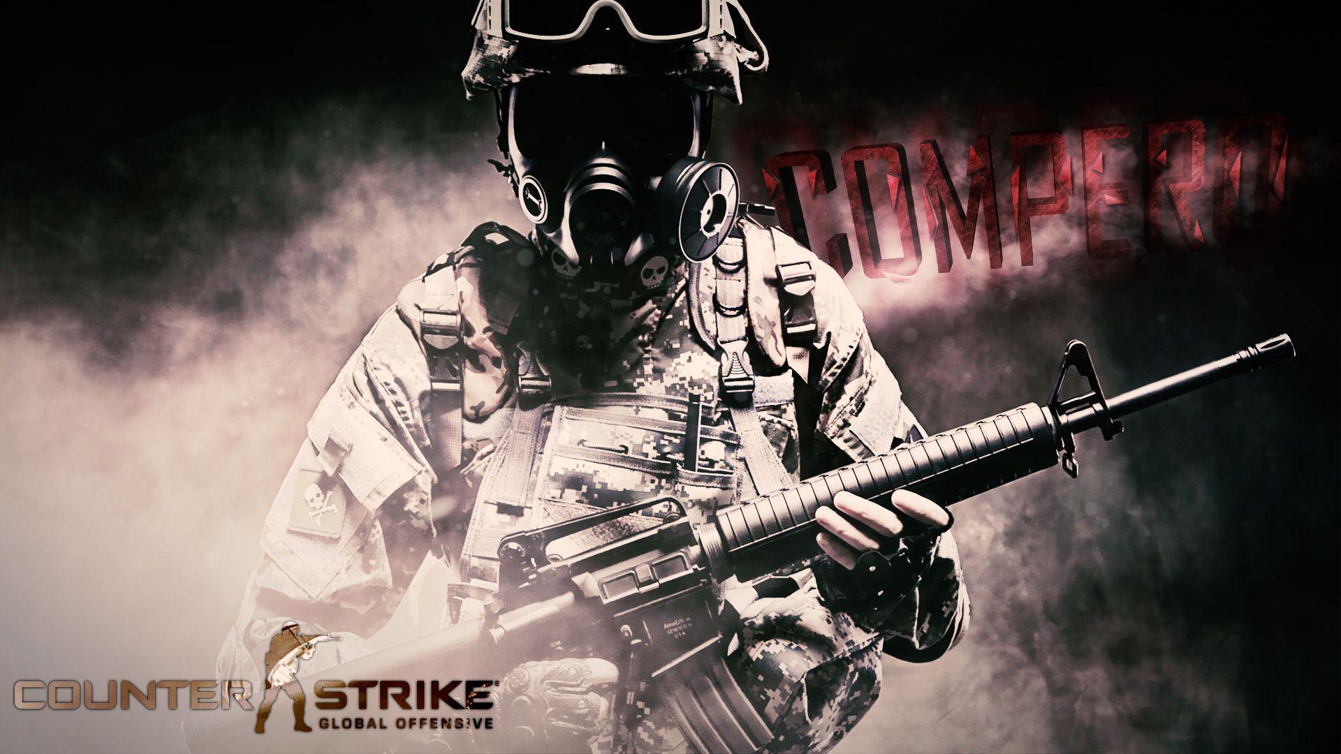 Counter Strike Global Offensive Wallpaper- Compero