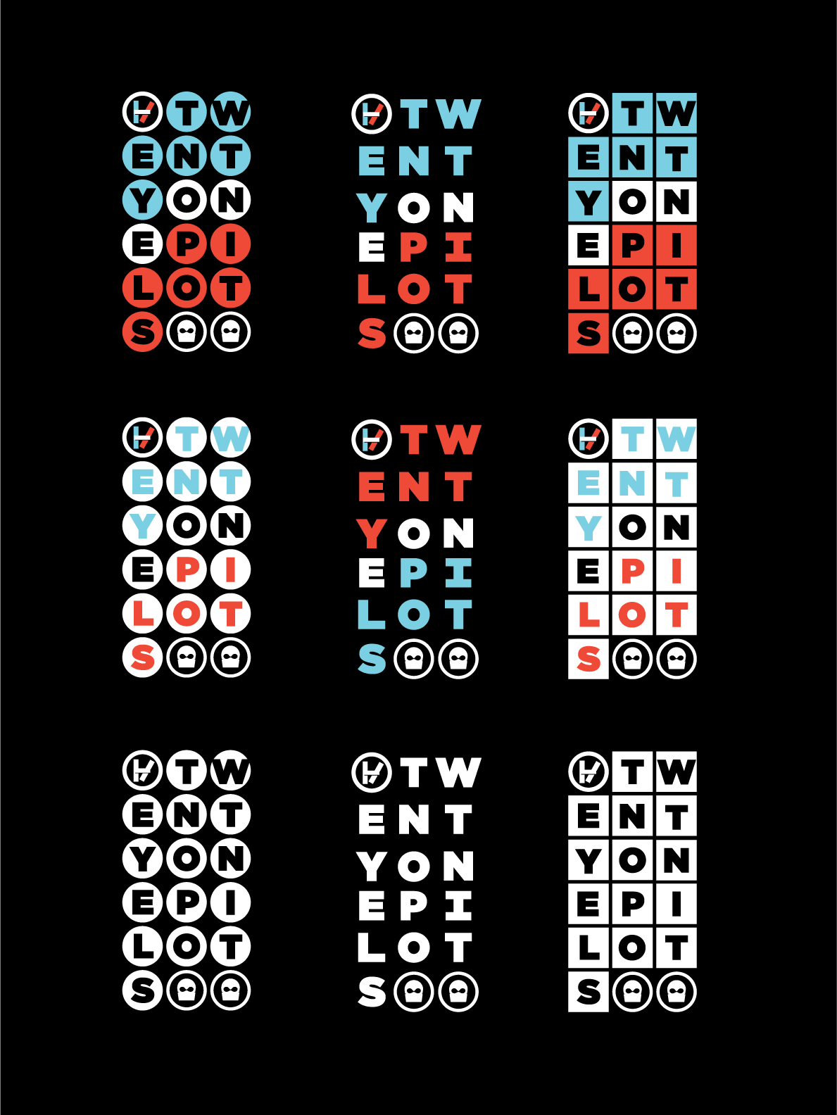 Twenty One Pilots Typography Smartphone Wallpa Wallpaper