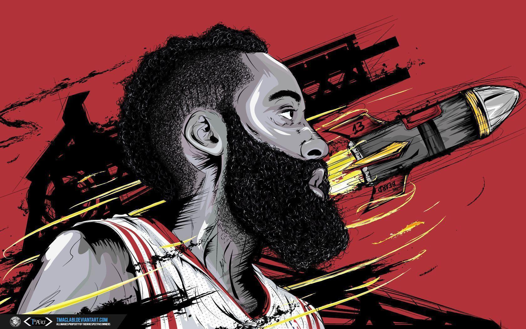 James Harden iPhone Wallpaper