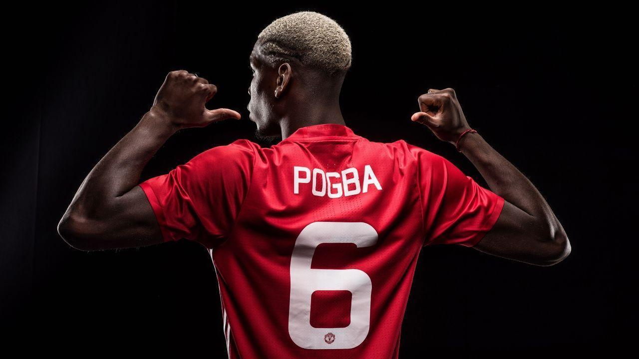 Pogba to wear number six at United Manchester United