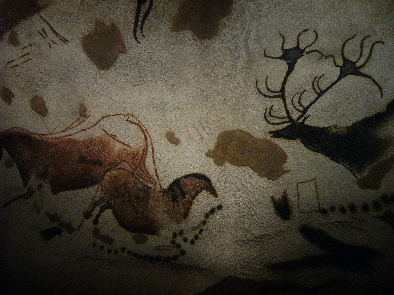 Wallpaper Caveman Animism Art Parietal Awesome Beautiful Bull