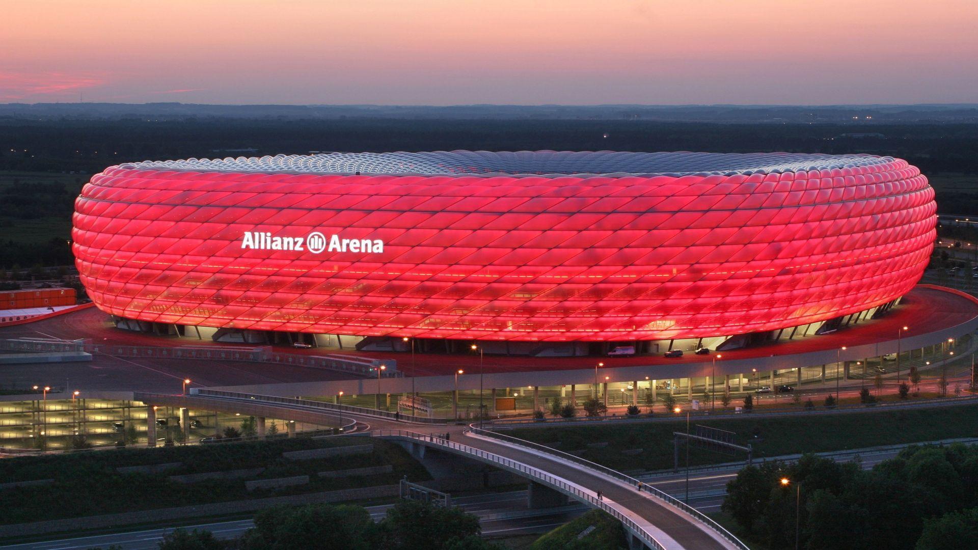 High Resolution FC Bayern Munich Stadium Wallpaper 1080p