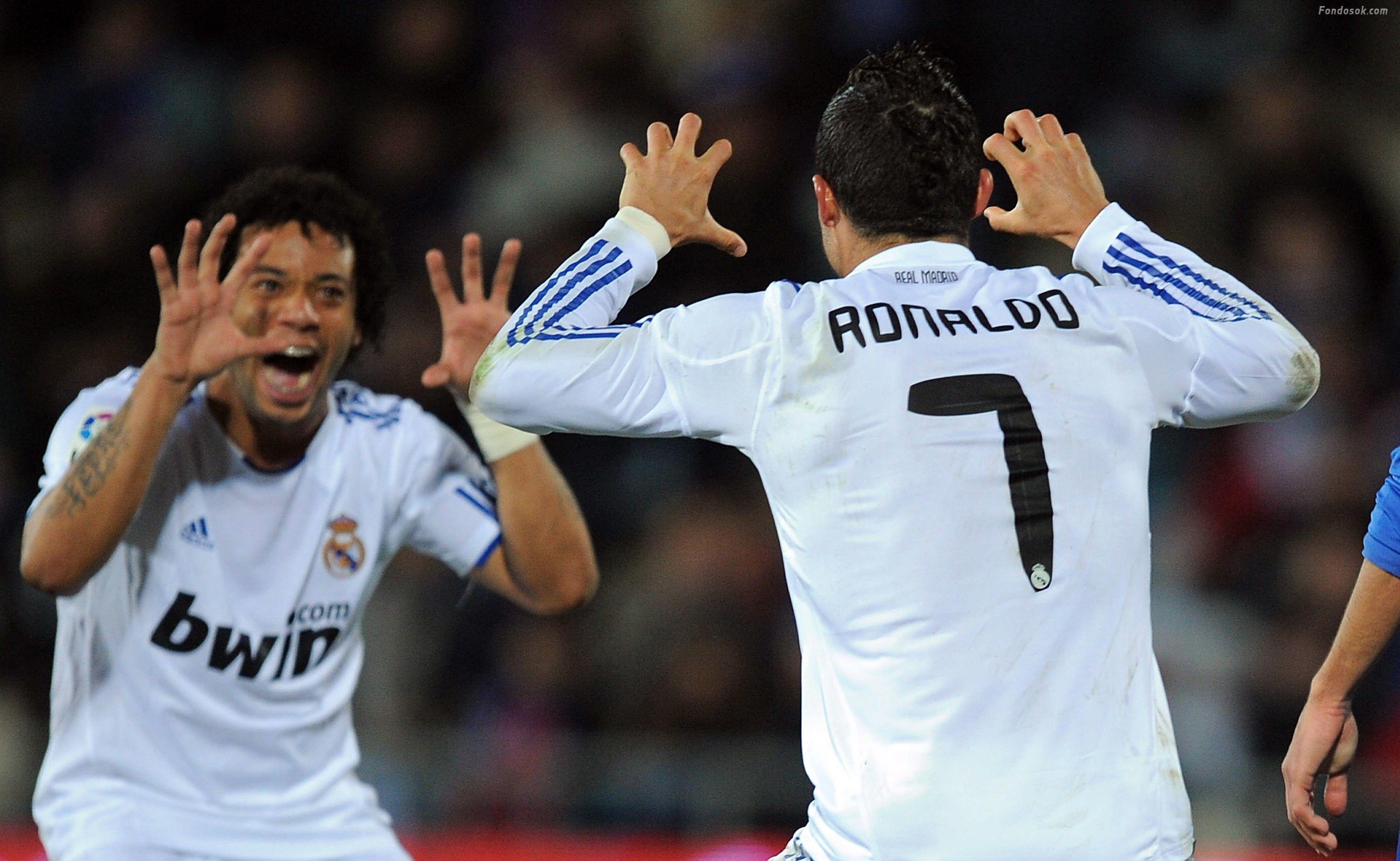 Real Madrid Ronaldo Y Marcelo. HD Wallpaper, HD Image, HD Picture