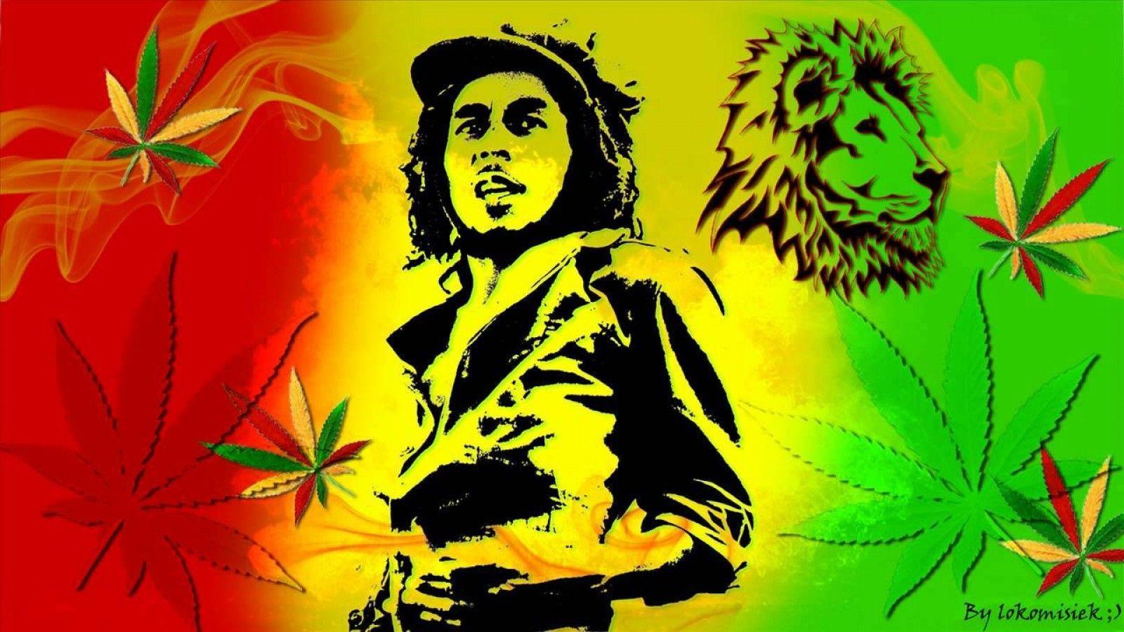 marijuana weed 420 ganja Bob marley music psychedelic free desktop