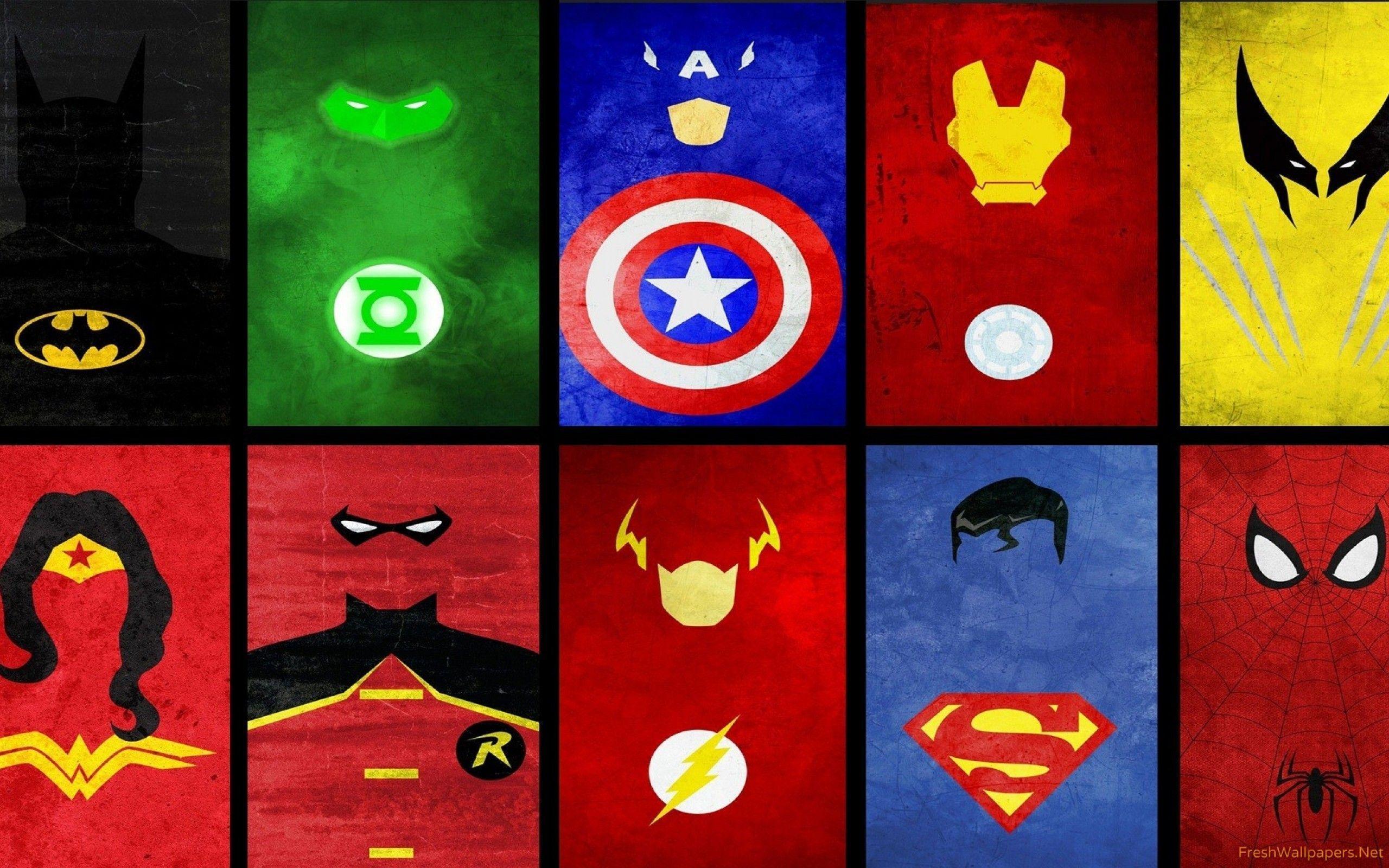 Superheroes wallpaper