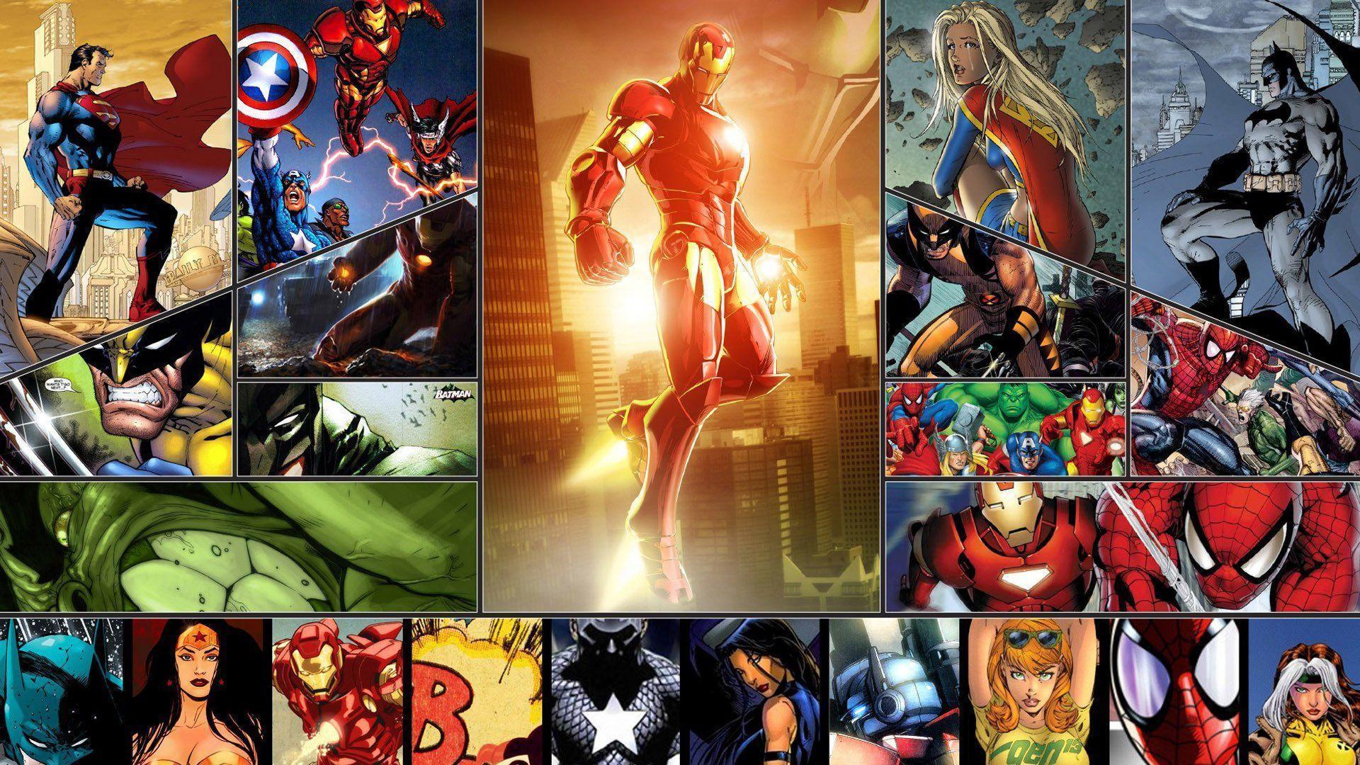 Comics Superheroes Wallpaper