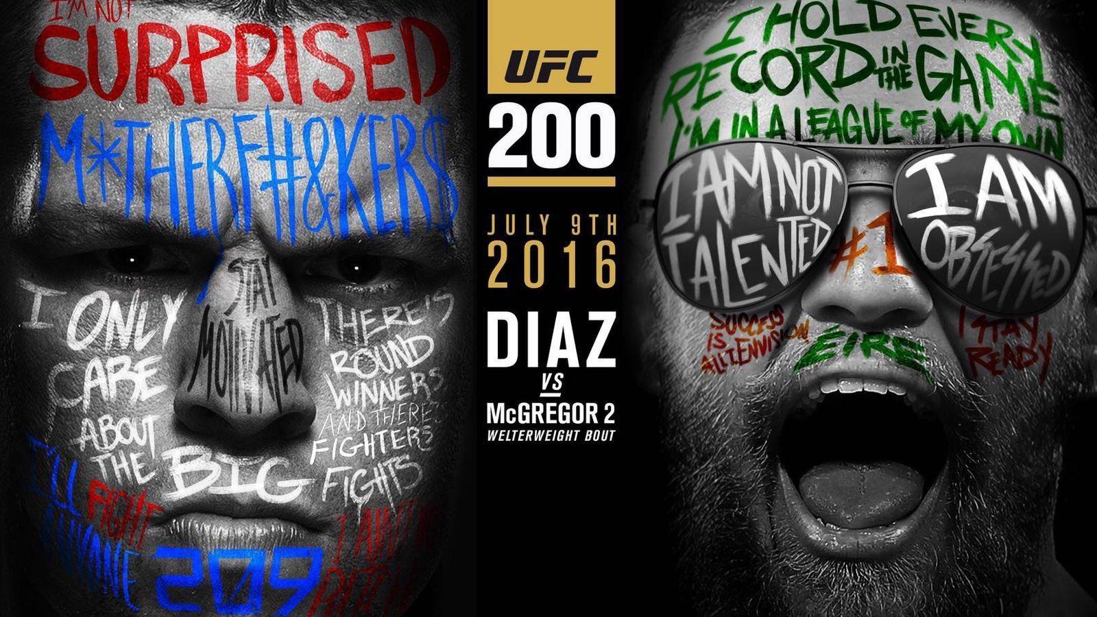 Conor McGregor, #Nate Diaz, #UFC, #mma, #fighting, #poster