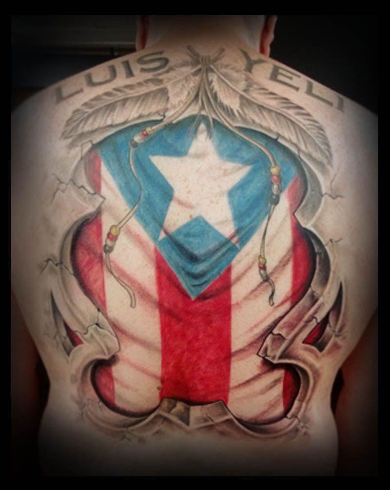 Flags, Flag tattoos and Puerto rican flag