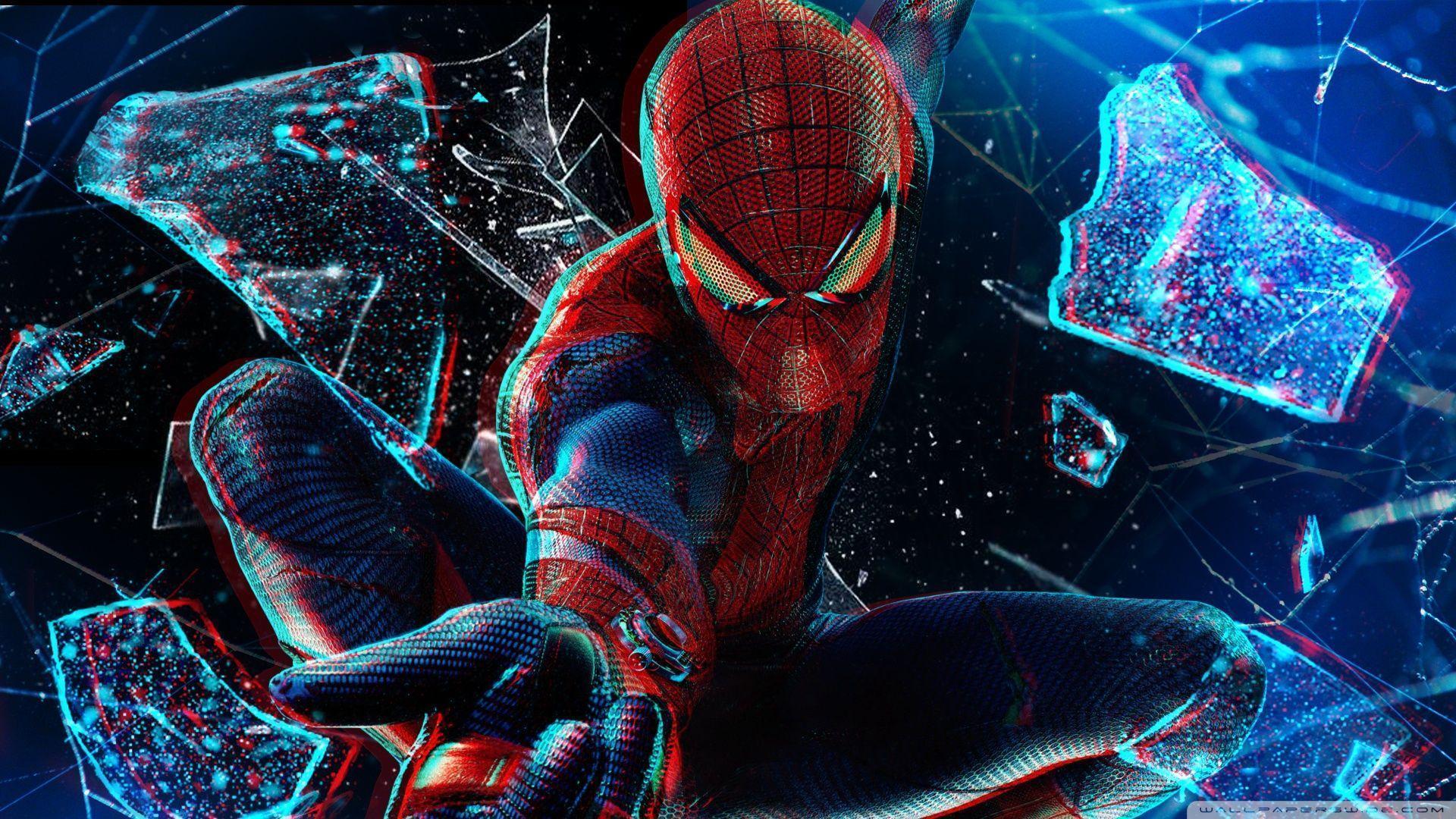 The Amazing Spider Man 3D HD Desktop Wallpaper, High Definition