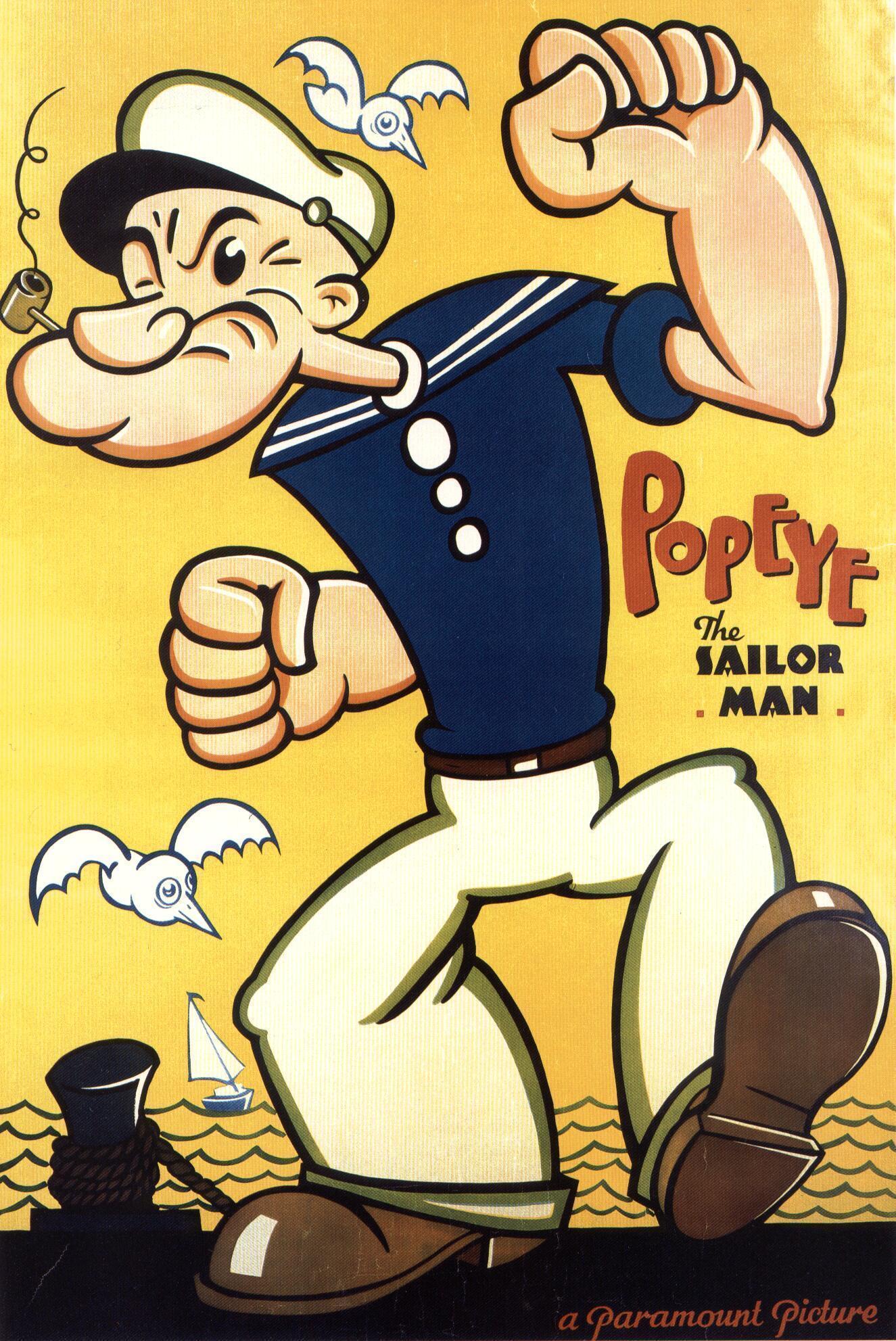 Popeye the Sailor Man HD Image Wallpaper for Android