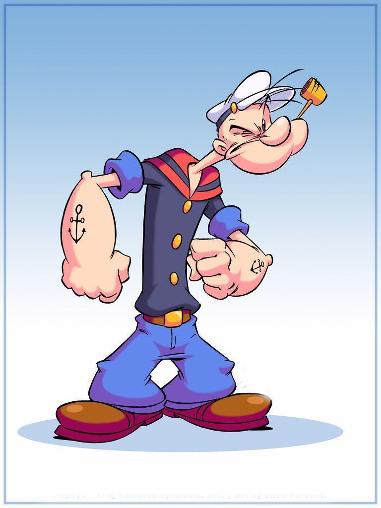 Popeye The Pop Man Wallpaper