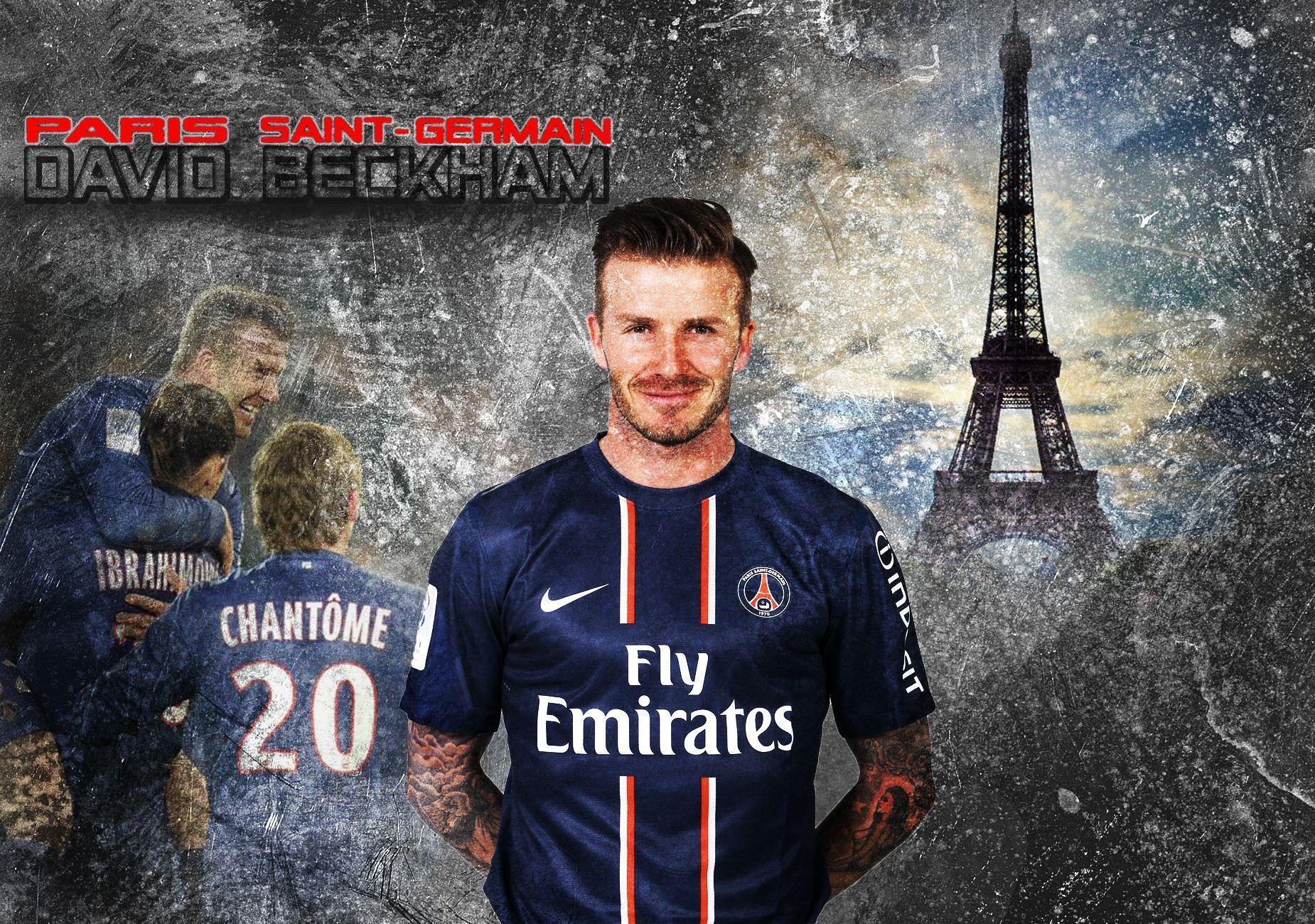 David Beckham Paris Saint Germain HD Wallpaper