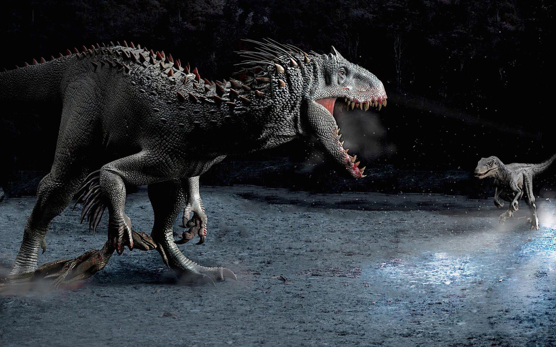 Indominus Rex 2015 Jurassic World vs Raptors Squad Wallpaper free