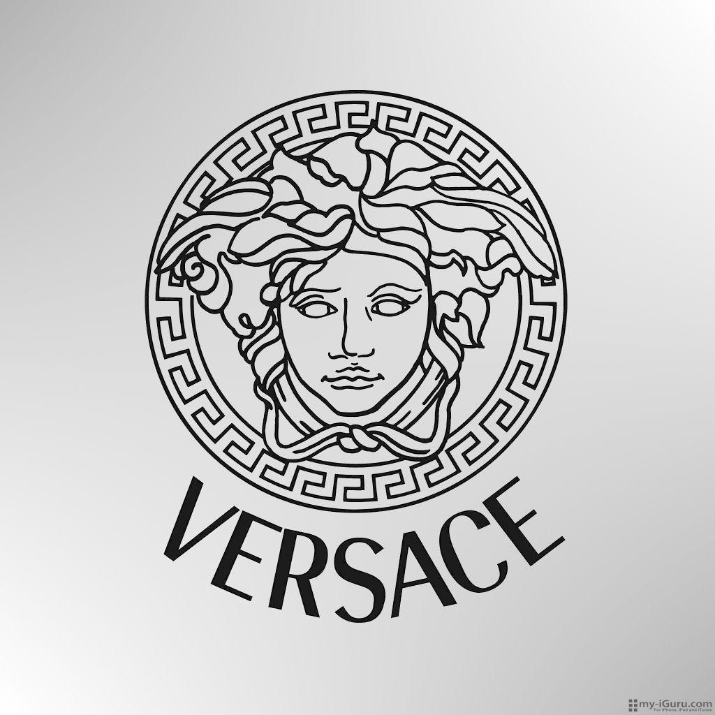 image about Wallpaper. Versace logo, iPhone