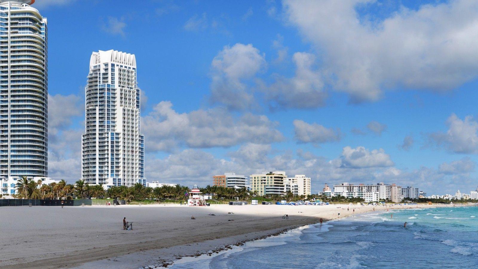 Miami South Beach Florida Picture HD Wallpaper of Beach