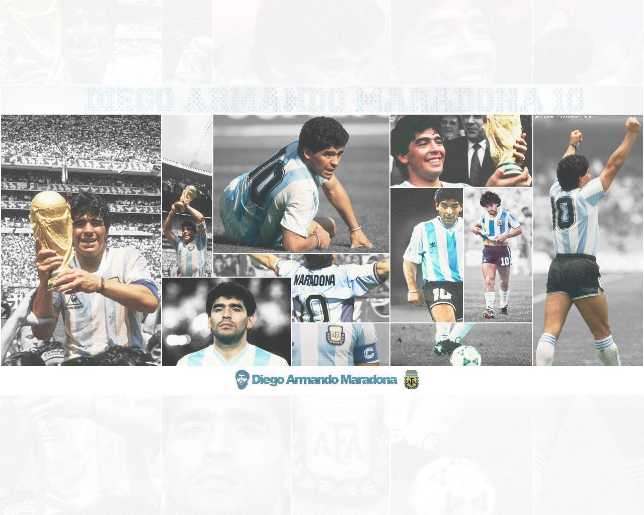 Diego Maradona Wallpaper. Wide Wallpaper Collections