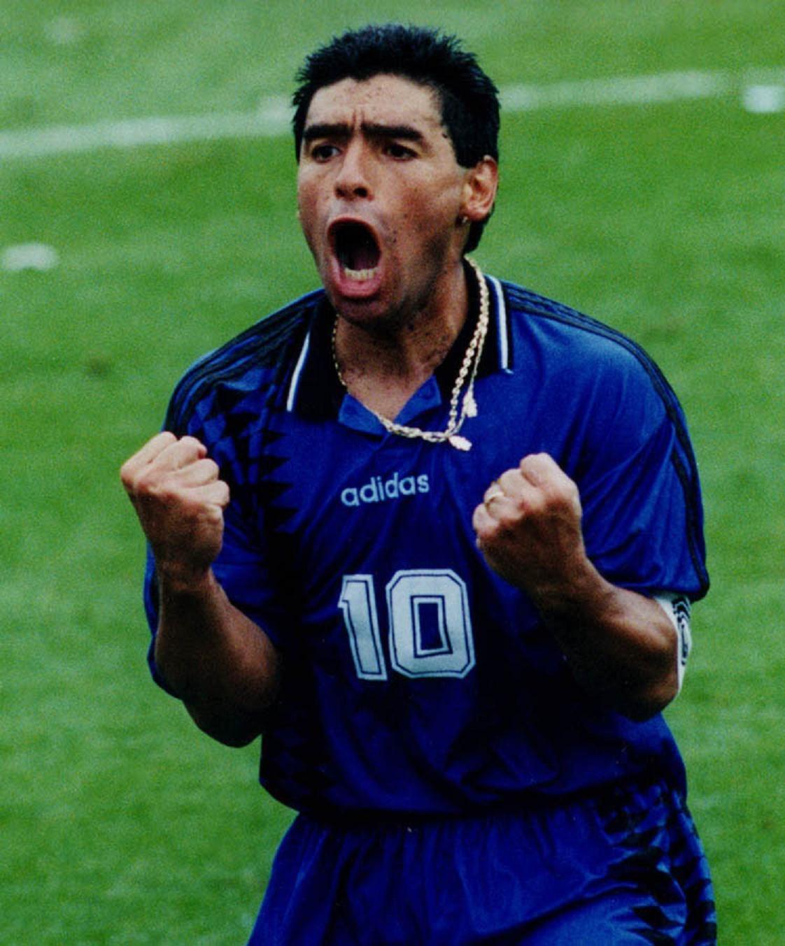Último Mundial de Diego Maradona. Fútbol Soccer Football