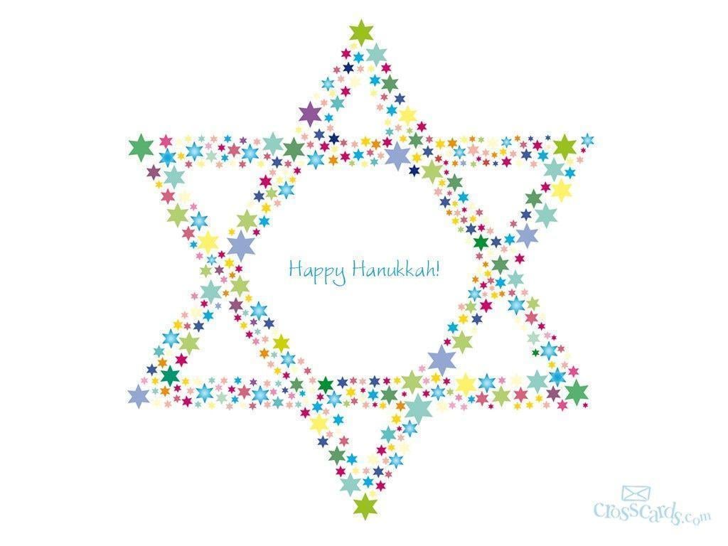 Happy Hanukkah Desktop Wallpaper Winter Computer and Mobile