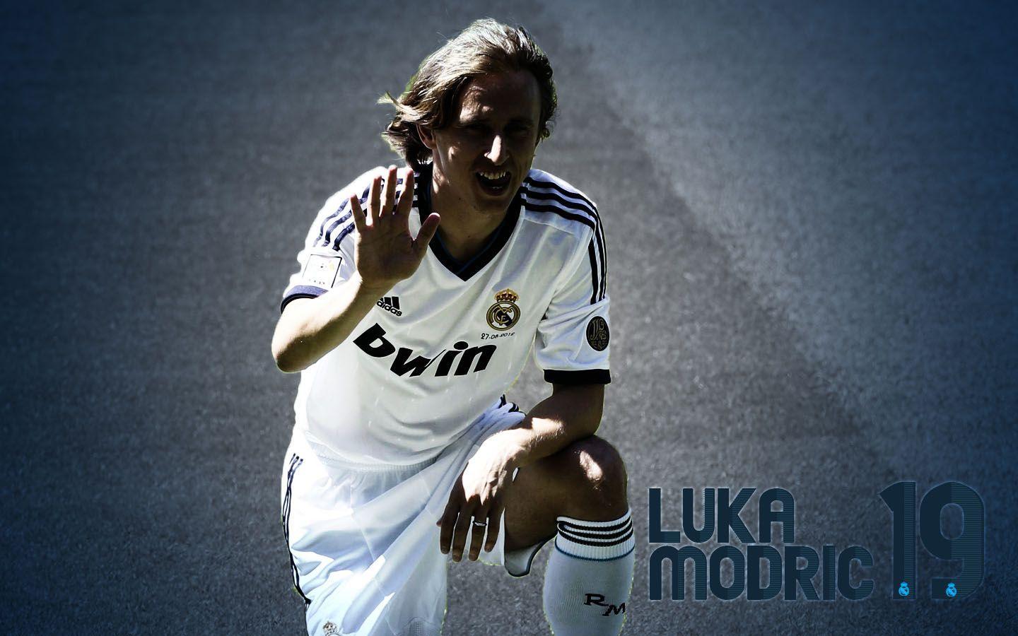 Luka Modric. HD Football Wallpaper
