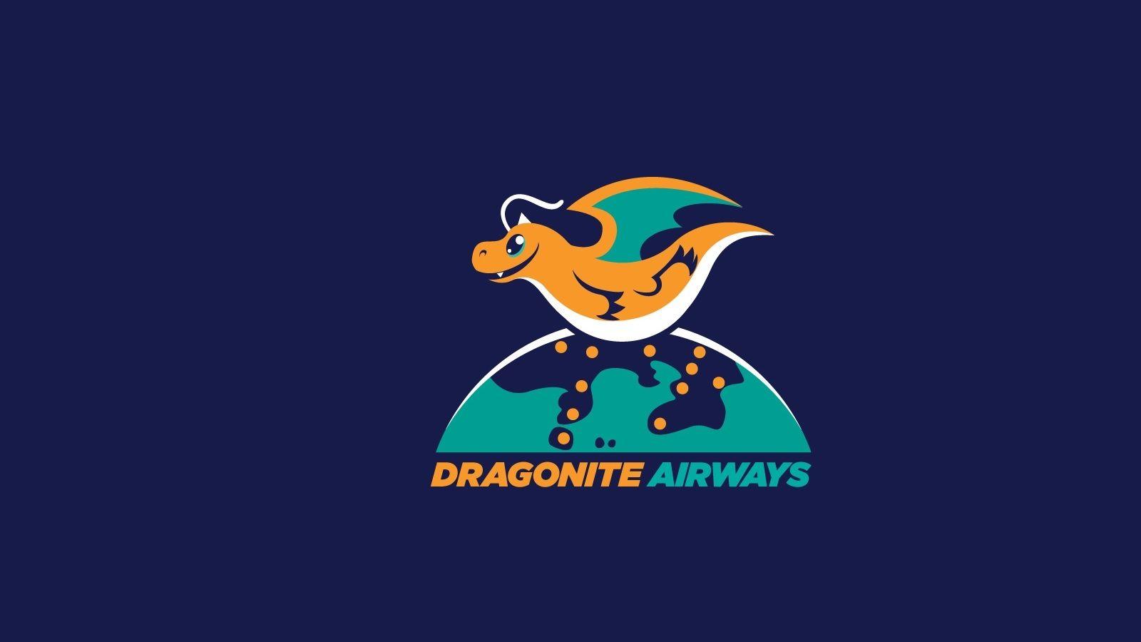 Dragonite Airways Wallpaper (1600x900)