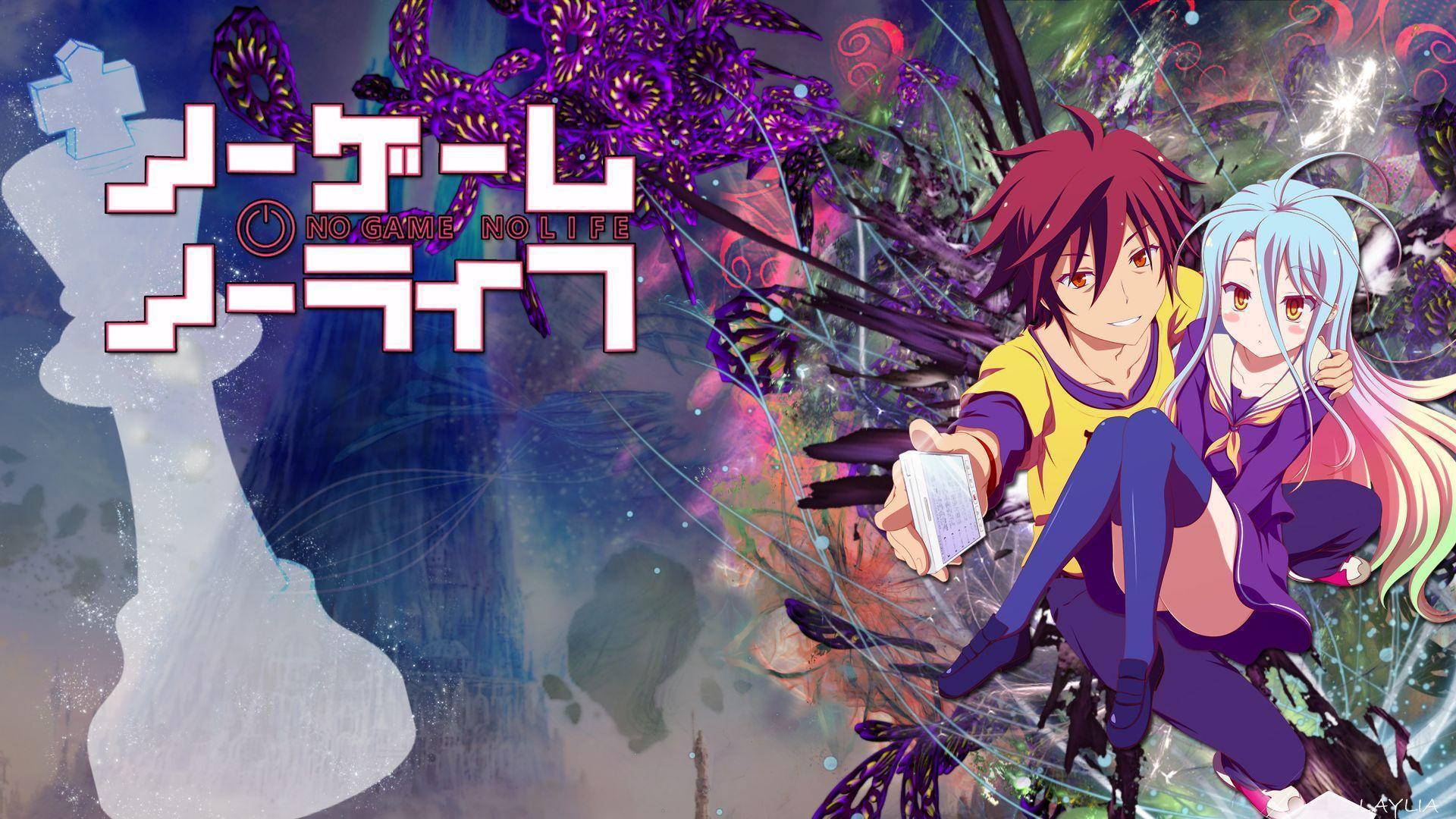 No Game No Life (anime) image Shiro and Sora HD wallpaper