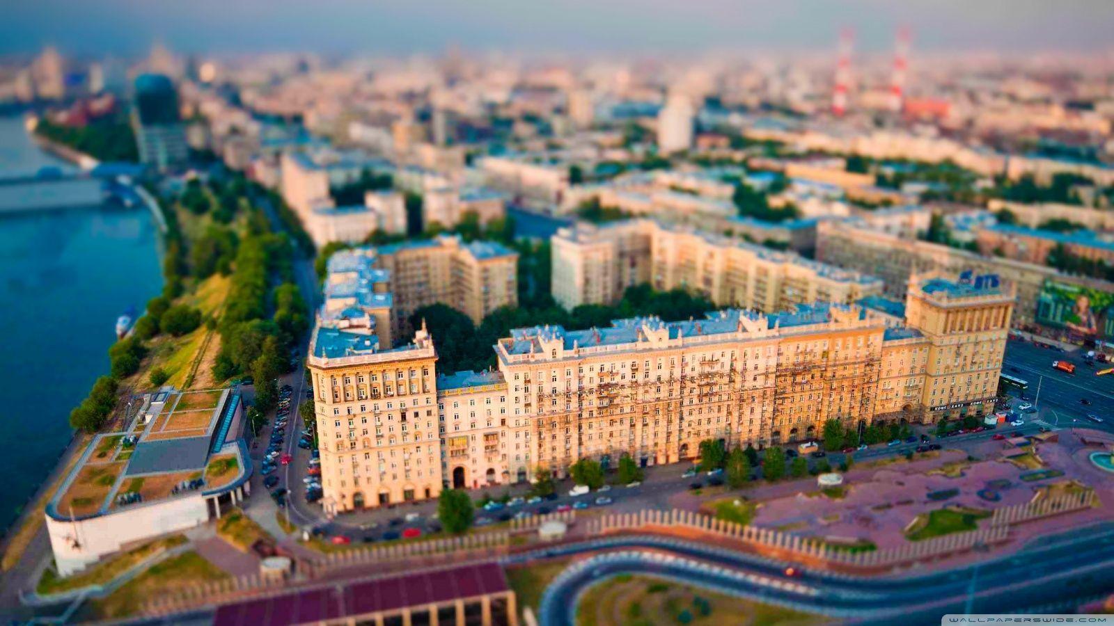 Aerial View Of Moscow HD desktop wallpaper, High Definition