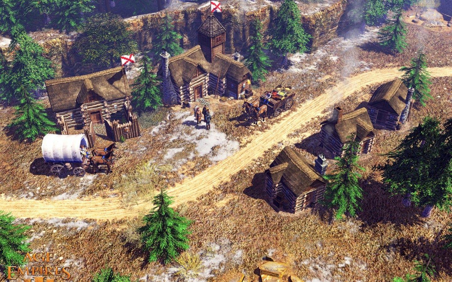 Age of Empires III, computer games 1440x widescreen wallpaper