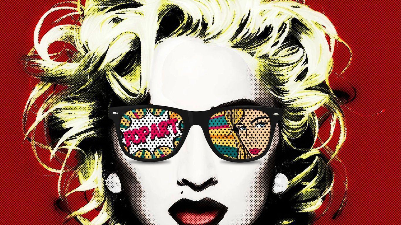 Artwork, Pop Art, Madonna, Singer, Pop Art Madonna