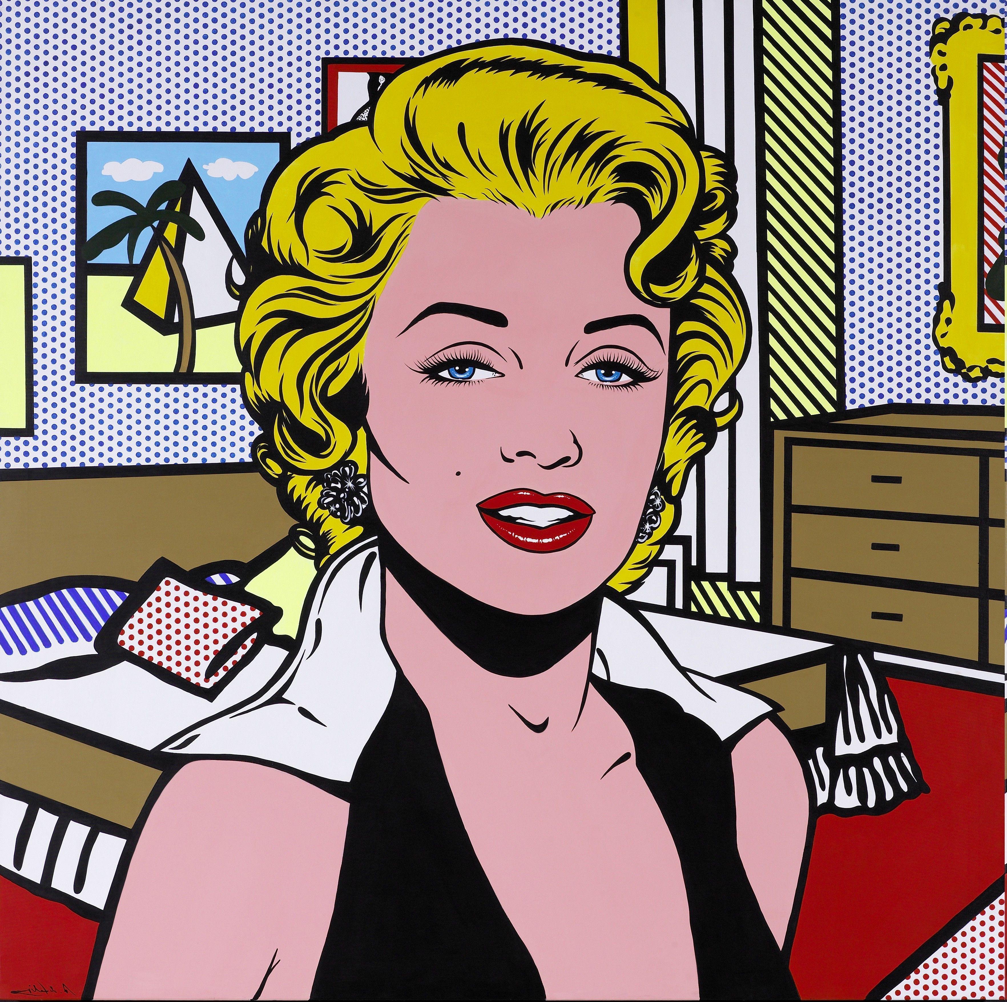 vintage, Roy Lichtenstein, Pop Art Wallpaper HD / Desktop