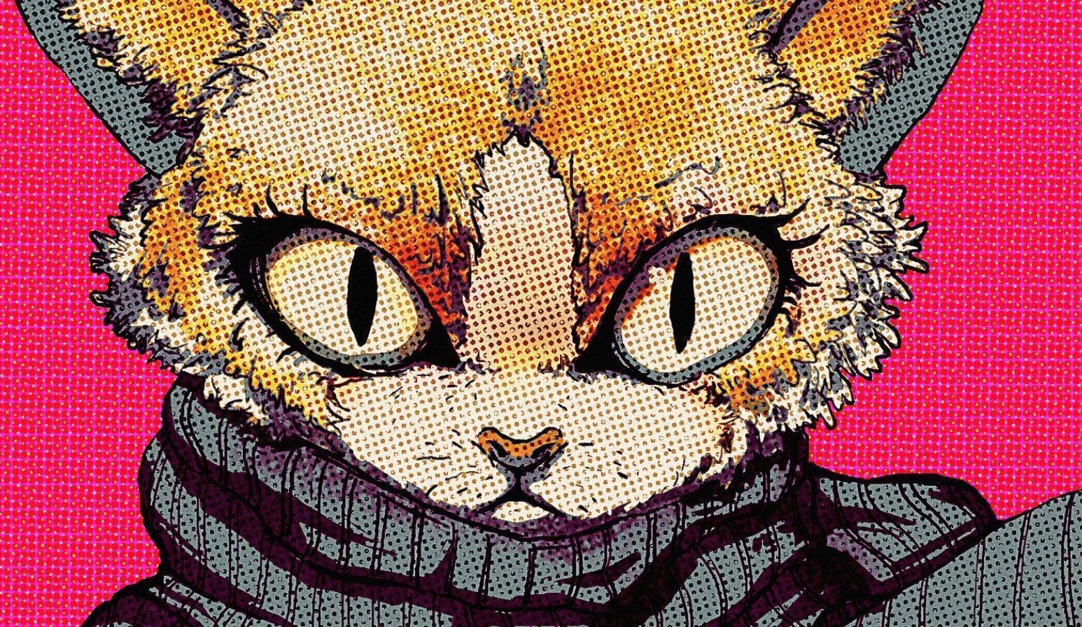 cat pop art Wallpaper HD / Desktop and Mobile Background