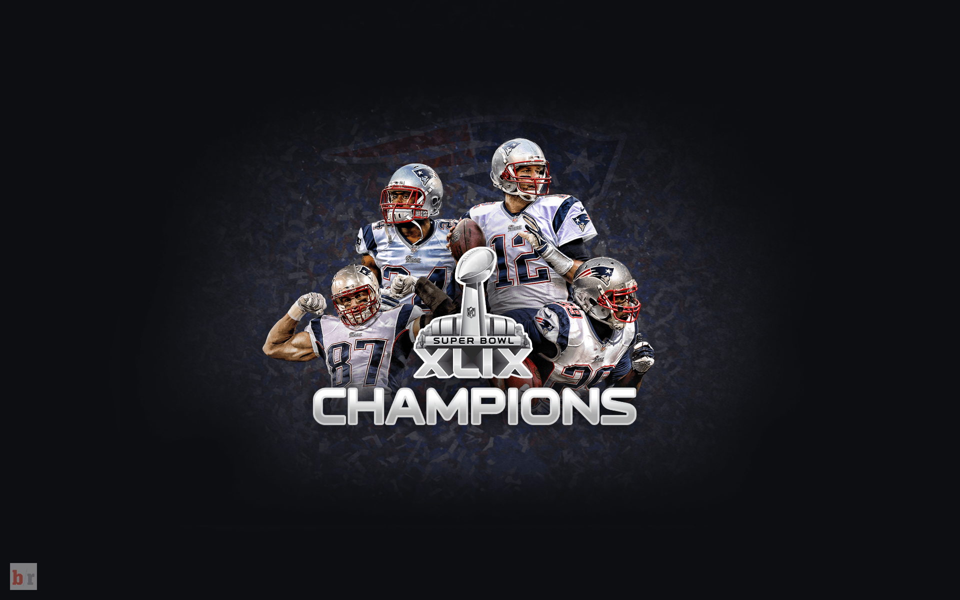 New England Patriots Super Bowl Champion Wallpaper