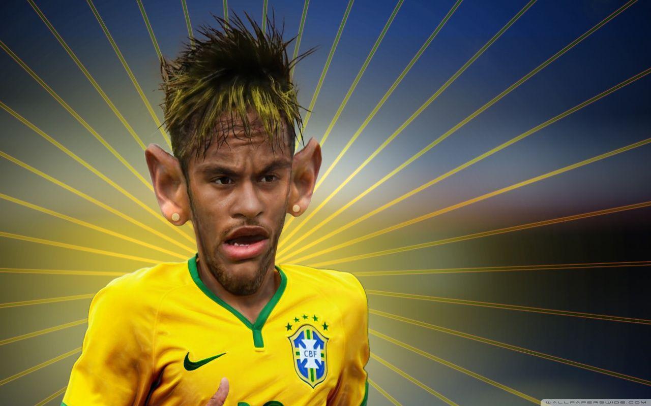 Neymar Jr Transformation HD desktop wallpaper