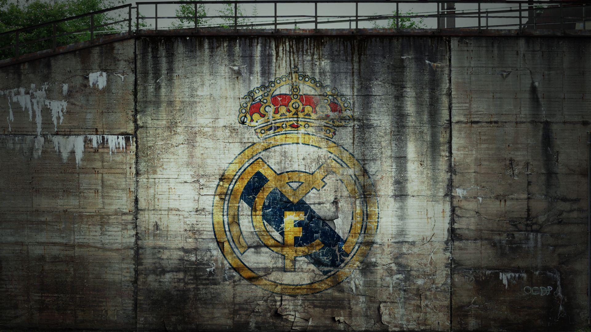 Real Madrid Logo 2016 Football Club. HD Wallpaper, Background