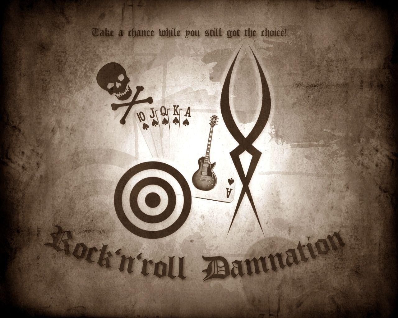 Rock&;n&;roll Damnation HD Wallpaper