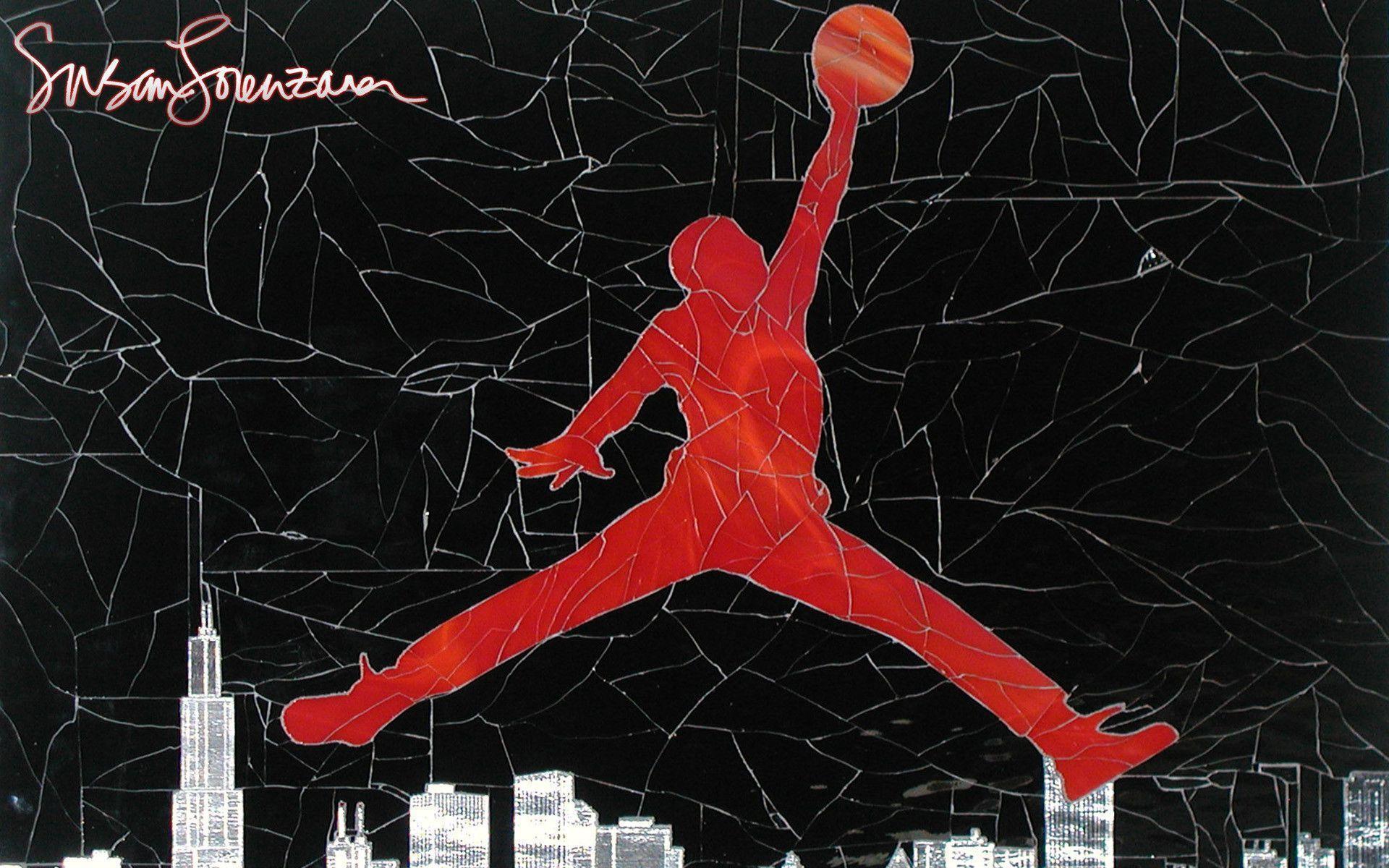 Air Jordan Logo Wallpaper Free Download. HD Wallpaper