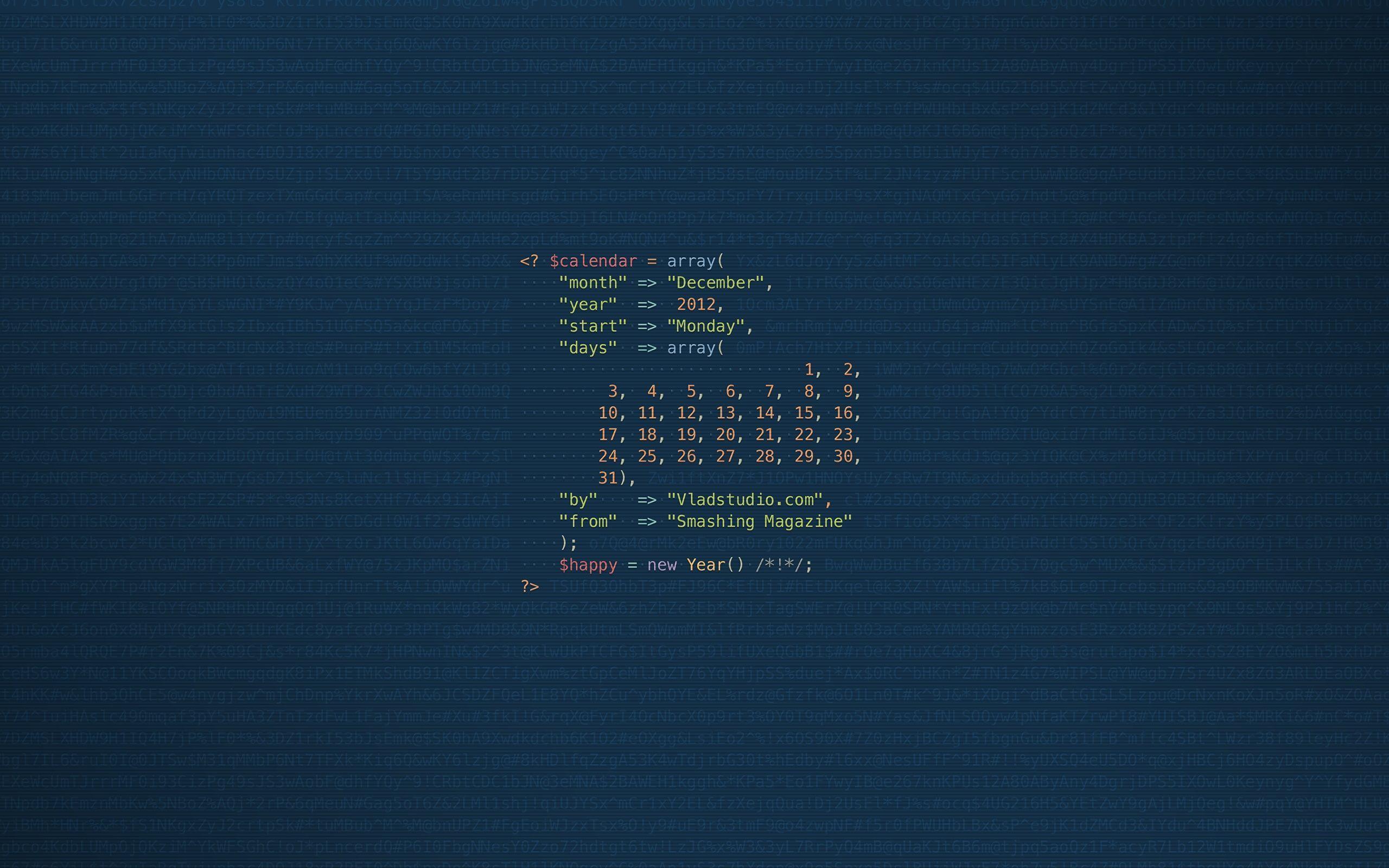 Intelligent Programing Code Wallpaper
