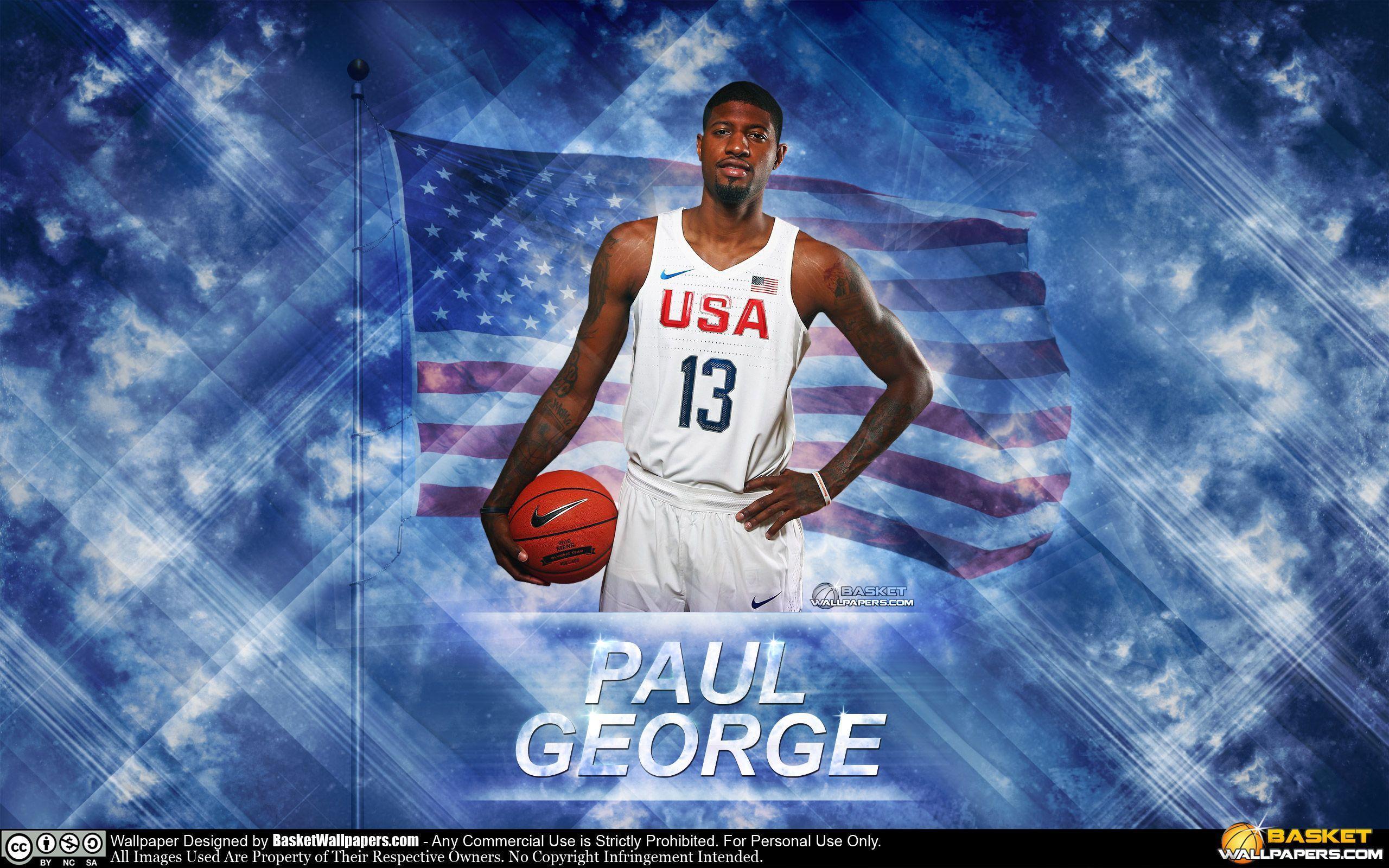 Paul George USA 2016 Olympics Wallpaper. Basketball Wallpaper at