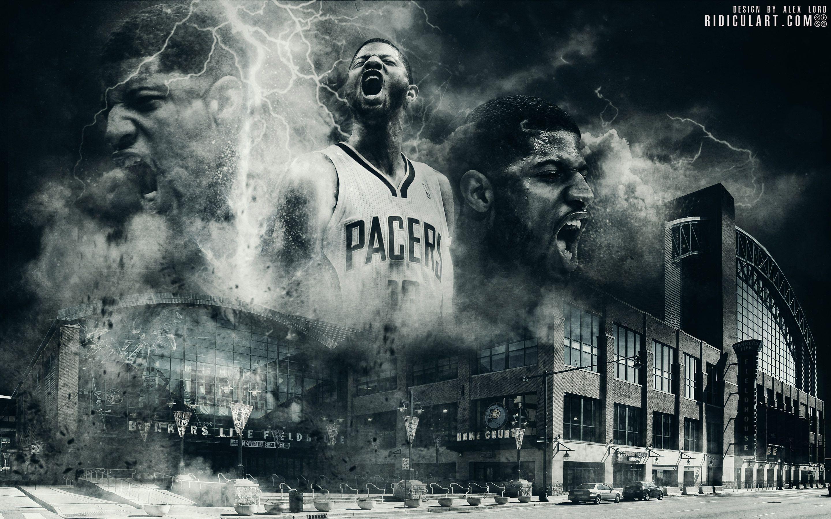 Paul George Pacers 2015 2880×1800 Wallpaper. Basketball
