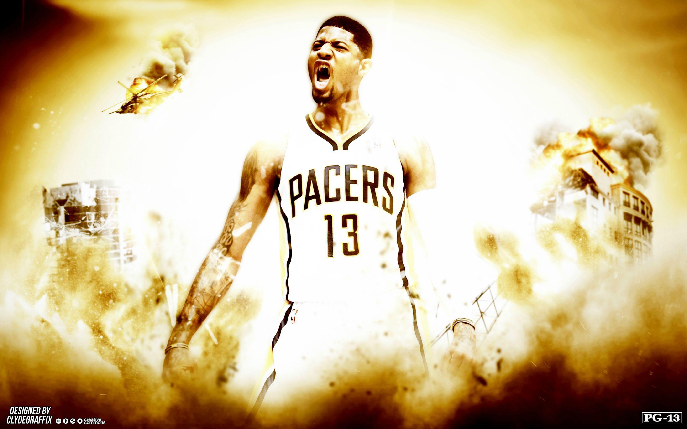 Made a Paul George wallpaper I thought you guys might like!